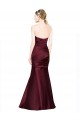 Mermaid Sweetheart Soft Satin Formal Dress with Pleats