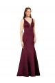 Sexy Satin Formal Dress with Side Cutouts