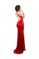 Halter High Neck Mermaid Open Back Sequin Formal Dress