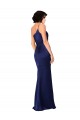 One Shoulder Silky Satin Formal Dress with Skirt Slit