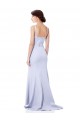 Sweetheart High Neck Sleeveless Crepe Formal Dress